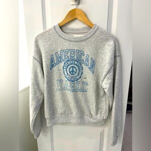 AE American Eagle Funday Graphic Sweatshirt, great condition XXS